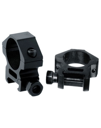 Utg Rings 1" Low Profile - Matte Black Picatinny-weaver