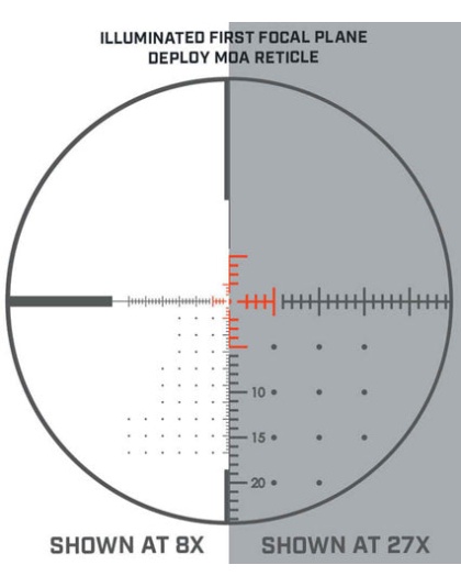 Bushnell Scope Engage 3-9x40 - Illuminated Multi-x Black