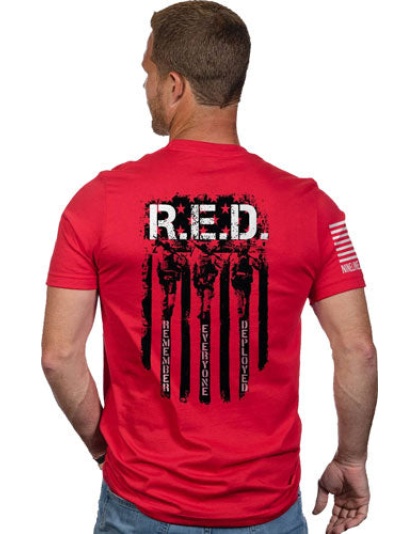 Nine Line Apparel Remember - Everyone Deployed Men's T Lrg