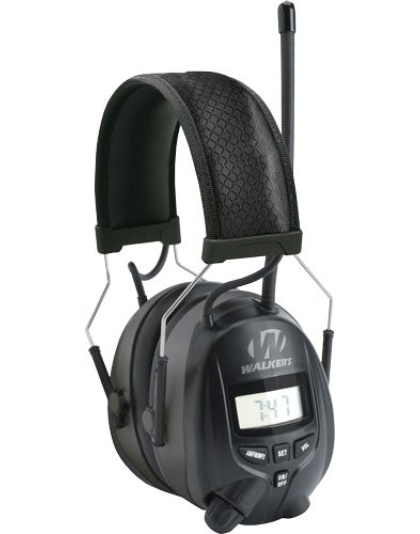 Walkers Muff With Am-fm Radio - & Phone Connection 25db Black