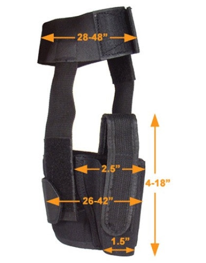 Utg Holster Concealed Ankle - Holster Black