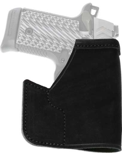 Galco Pocket Protector Holster - Rh Leather Sig P938 Black