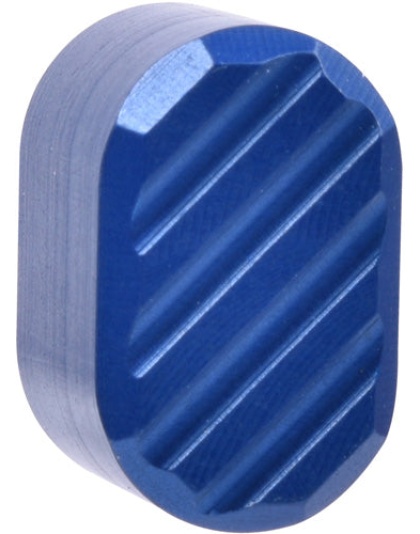 Phase 5 Magazine Release - Button For Ar-15 Blue