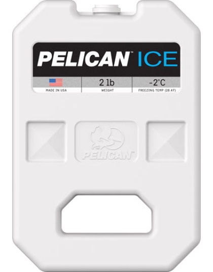 Pelican 2 Lb Ice Pack White - Reusable