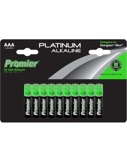 Promier Aaa Alkaline Batteries - 20-pack