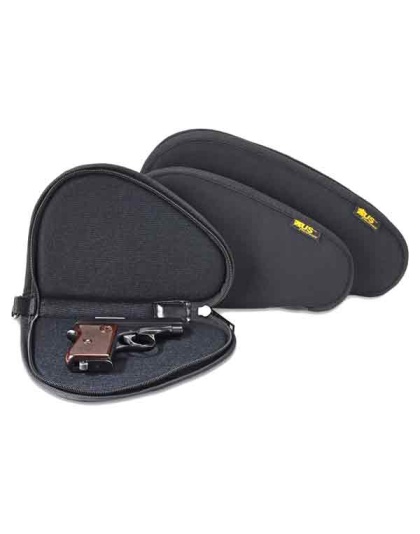 Us Peacekeeper Pistol Case 9" - Black 600 Denier Lockable