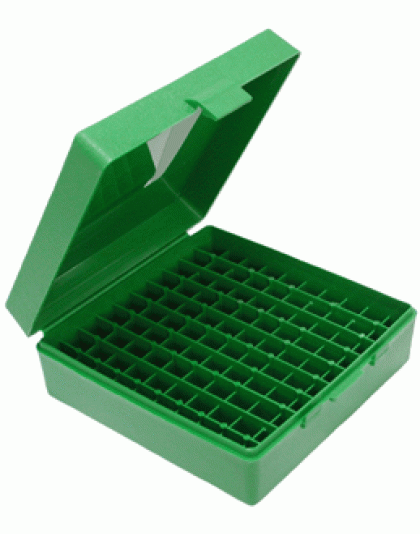 Mtm Ammo Box .44rm-.41rm-.45lc - 100-rounds Green