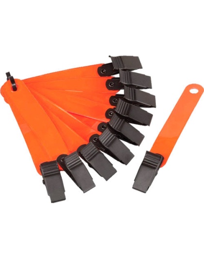 Hme Trail Markers Reflective - Orange 10pk