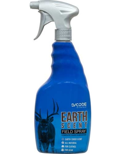 D-code Scent Elimination 24fl - Ounces Earth Spray Bottle