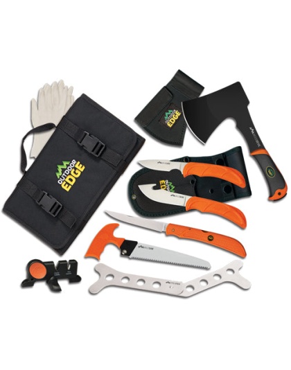 Outdoor Edge The Outfitter Set - W- Buckled Roll Sheath