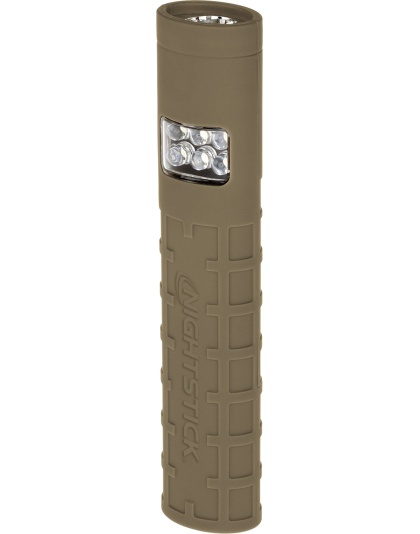 Nightstick Dual Switch Dual - Light W- Belt Clip Tan 2aaabat