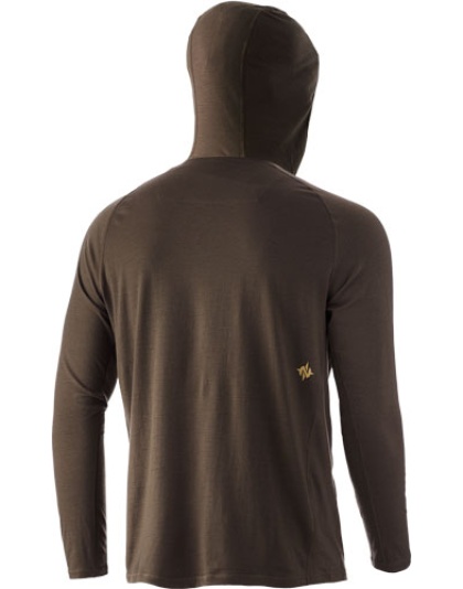 Nomad Durawool Ls Hoodie - Base Layer Mud Xx-large