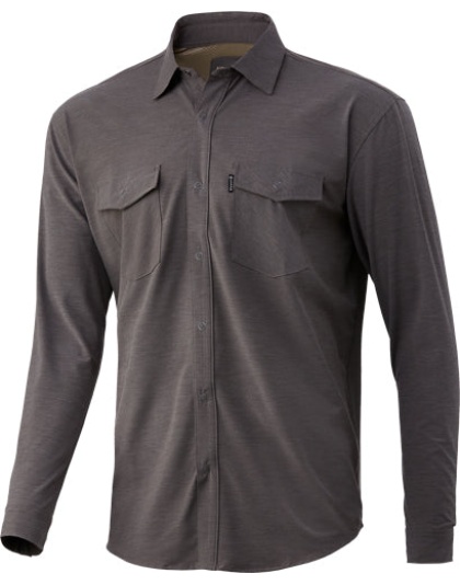 Nomad Banquet Ls Button Down - Iron Large