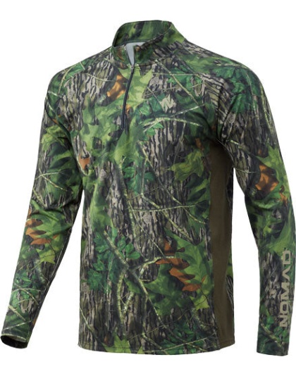 Nomad Pursuit 1-4 Zip Mossy - Oak Shadowleaf Large