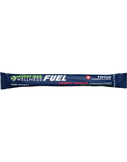 Mossy Oak Wellness Fuel Focus - Cherry Limeade 12 Stick Pack