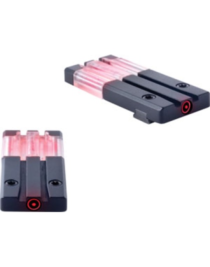 Meprolight Fiber Tritium Red - Circle Dot Rear Sight Glock