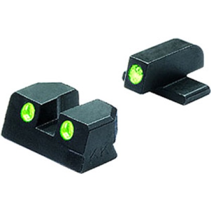 Meprolight Night Sight Fixed - Set Green-green Springfield Xd