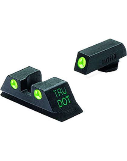 Meprolight Night Sight Fixed - Set Green-green Most Glocks