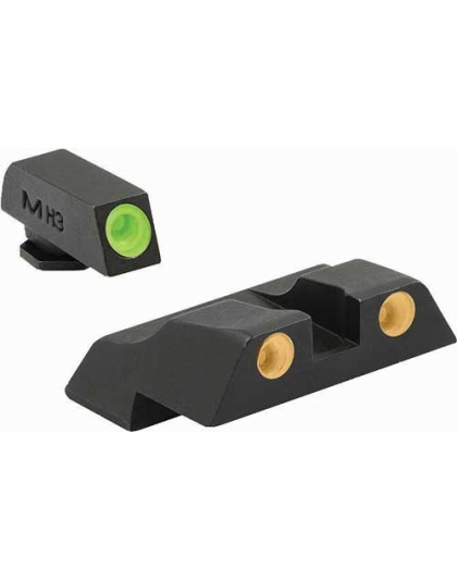 Meprolight Night Sight Fixed - Set Green-orange Most Glocks