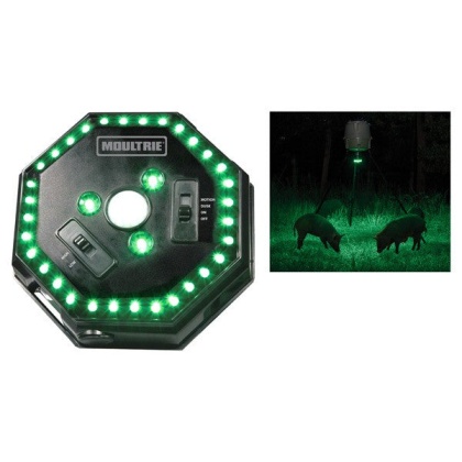 Moultrie Feeder Hog Light 30' - Radius Green Led Motion Activa