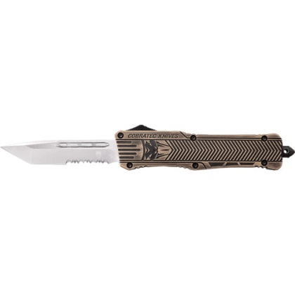 Cobratec Medium Ctk1 Otf - Desert Sand 3" Tanto Serrated