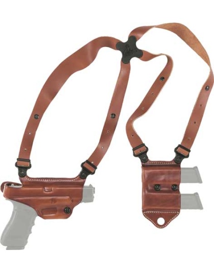 Galco Miami Shoulder System - Rh Leather Glock 202137 Tan