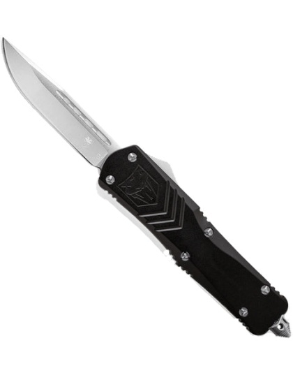 Cobratec Medium Fsx Otf Black - 3" D2 Steel Drop Point