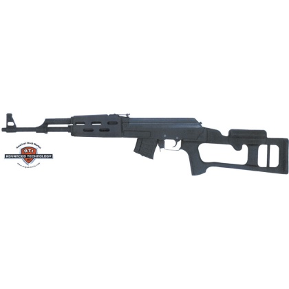 Adv. Tech. Ak Fiberforce Stock - Black Matte