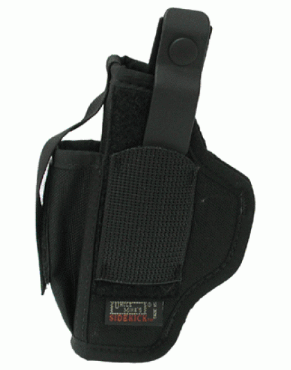 Michaels 7000 Hip Holster #15 - Ambidextrous Nylon Black