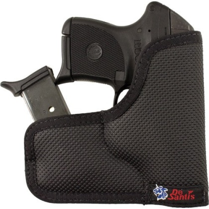 Desantis Ammo Nemesis Holster - Nylon Ambi S&w J 2-21-4" Blk!