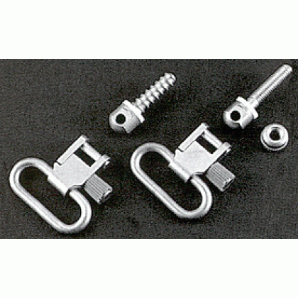 Michaels Swivel Set 1" For - Standard Rifles Silver