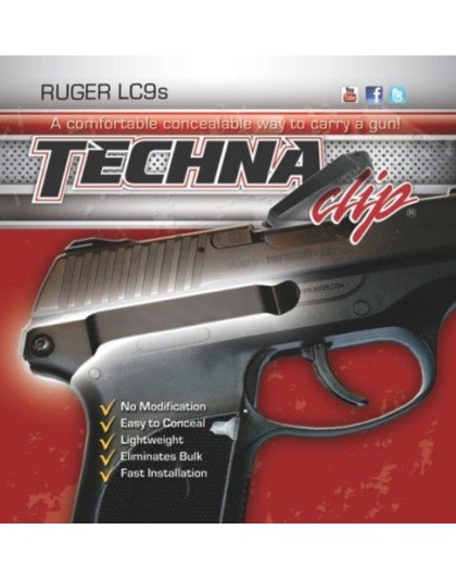 Techna Clip Handgun Retention - Clip Ruger Lc9s Right Side