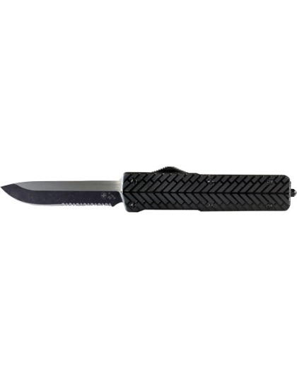 Templar Knife Large Otf Alum - Herringbone 3.5" Black Dp