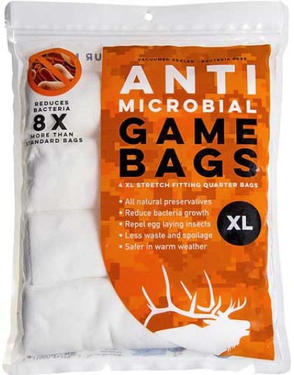 Koola Buck Anti-microbial Elk - Quarter Bag 4-pack