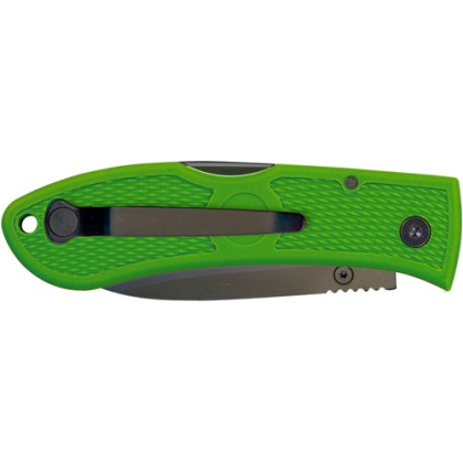 Ka-bar Dozier Folding Hunter - 3" Kelly Green