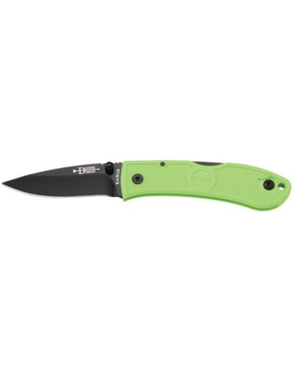 Ka-bar Mini Dozier Folder - 2.25" Zombie Green