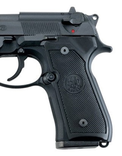 Beretta Grips 92-96 Factory - Black Plastic