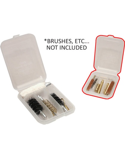 Mtm Jag & Brush Case - 4-compartments Clear