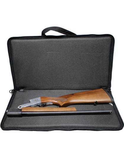 Iver Johnson Shotgun Case 18." - Fits Single Bbl. Folded Black