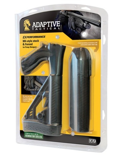 Adaptive Tactical Forearm-stk - Kit Rem. 870 12ga Black