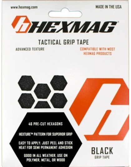 Hexmag Black Grip Tape - 46 Hex Shapes For Hexmags