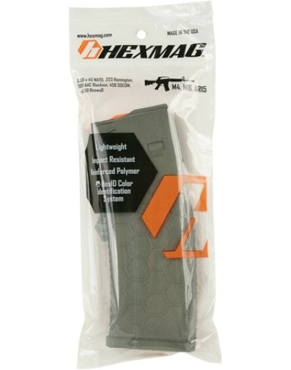 Hexmag Magazine Ar-15 5.56x45 - 10rd Od Green Polymer Series 2