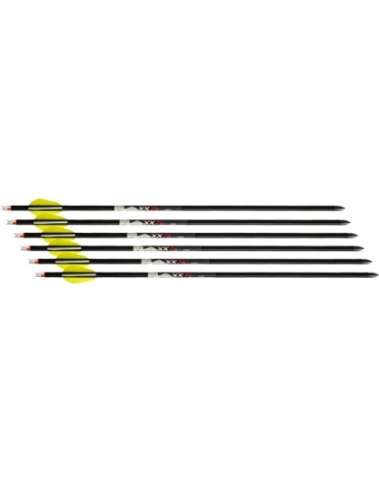 Wicked Ridge Xbow Arrow Xx75 - 20" Aluminum Alpha Nock 6pk