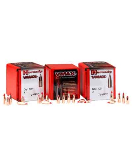 Hornady Bullets 22 Cal .224 - 60gr V-max 100ct