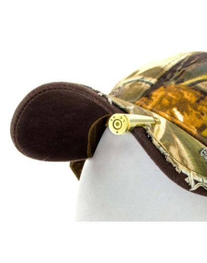 2 Monkey Hat Clip Made From - .308 Shell Casing Brass