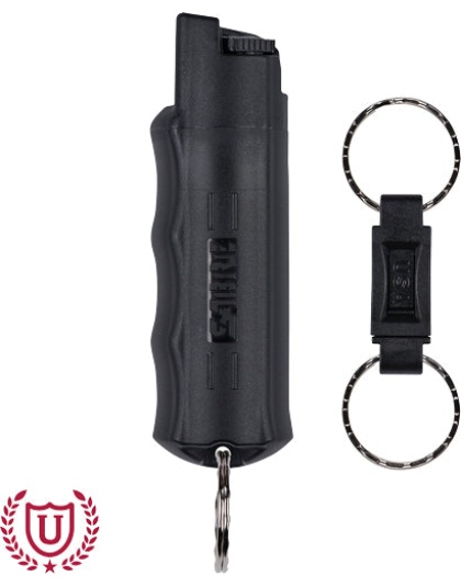 Sabre Red Pepper Gel Spray - Black Hard Case W-ring 15gr