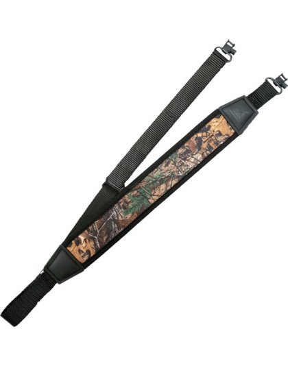 Grovtec Flex Sling Elastic - Polymer W-swivels Realtree Xra