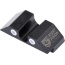 Night Fision Tritium White Dot - "u" Rear Glock Sight Set