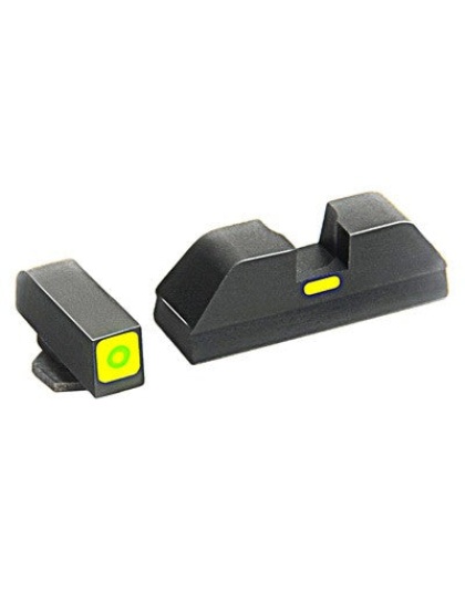 Ameriglo Cap Sight Set - Green-green Glock 21+