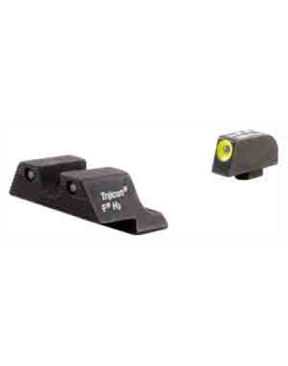 Trijicon Night Sight Set Hd - Yellow Outline Glock 21